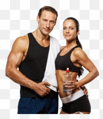 Fitness Man Png - Body Builder Couple Png 5256194 Vippng Fitness Couple Png Emoji,Body Building Emoji