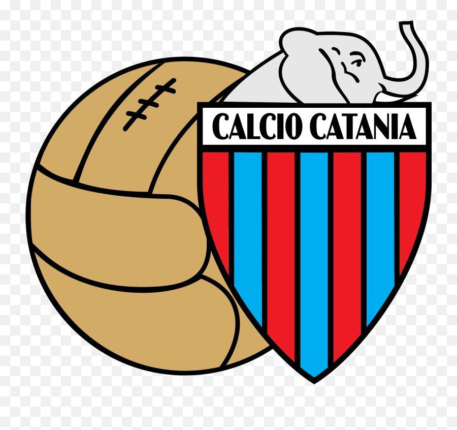 Catania Catania Football Team Logos Football Logo - Calcio Catania Logo Emoji,Football Badge Emoji