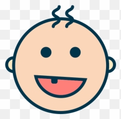 Ícone Bebê Sorrindo Dente Livre De Babies - Dientes De Bebe Png Emoji,Emoticon De Dentes
