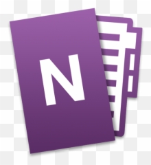 Onenote Icon - Onenote Icon 2016 Emoji,Microsoft Lync Bigfoot Emoticon