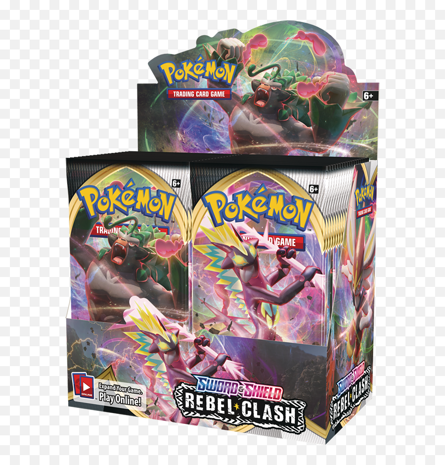 Pokemon Tcg Doombrowski Games U0026 Comics - Pokemon Rebel Clash Booster Box Emoji,Browski - No Emotion