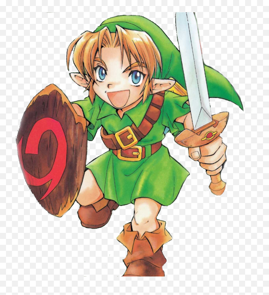 Link - Young Link Manga Emoji,Link 4 Swords Emotions