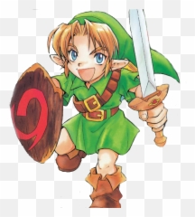 Link - Young Link Manga Emoji,Link 4 Swords Emotions