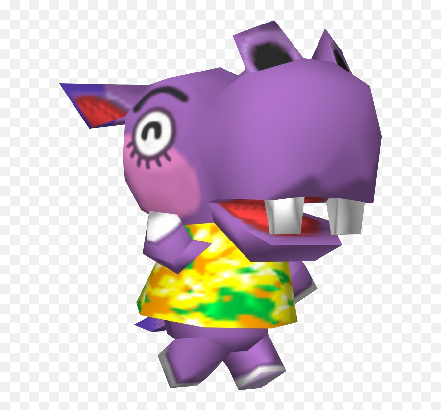 Lulu - Animal Crossing Hippo Emoji,Animal Crossing Flowery Emotion