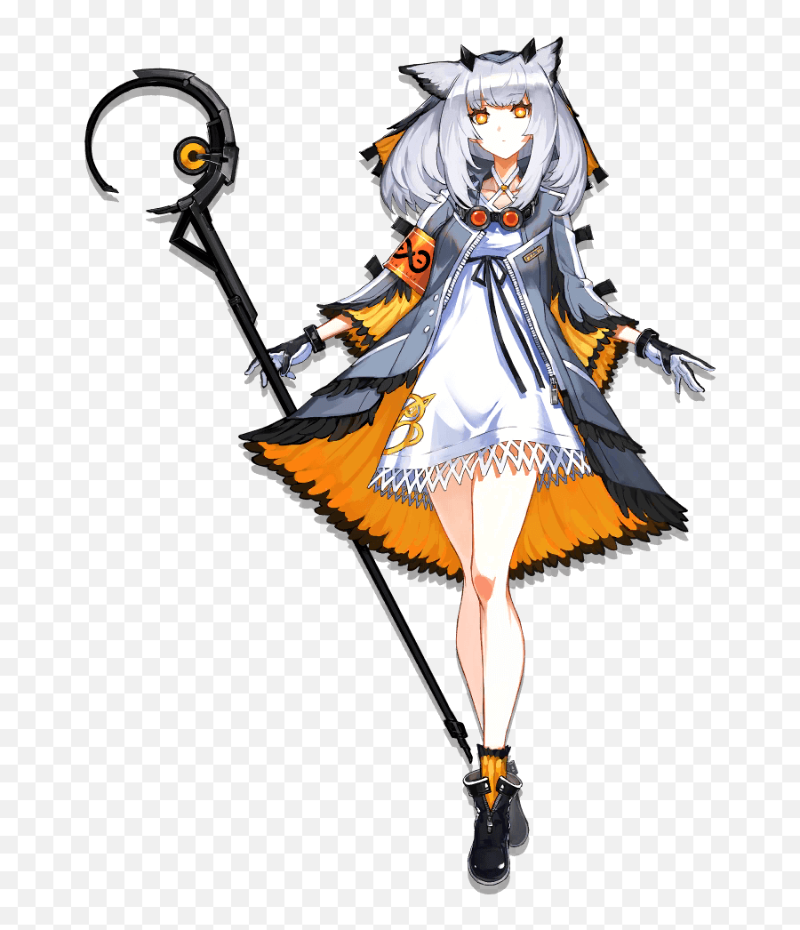 Ptilopsis Arknights Wiki - Gamepress Emoji,Emotion Reference Manga