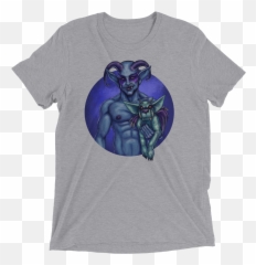 Triblend T Emoji,Veiny Eggplant Emoji