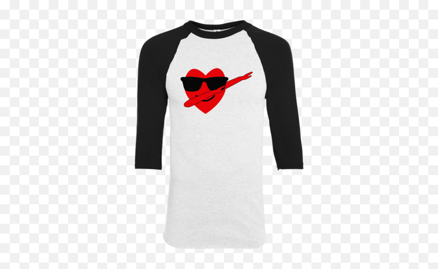 Download Hd Heart Emoji Dabbing For Valentineu0027s Day Youth - Long Sleeve,911 Emoji