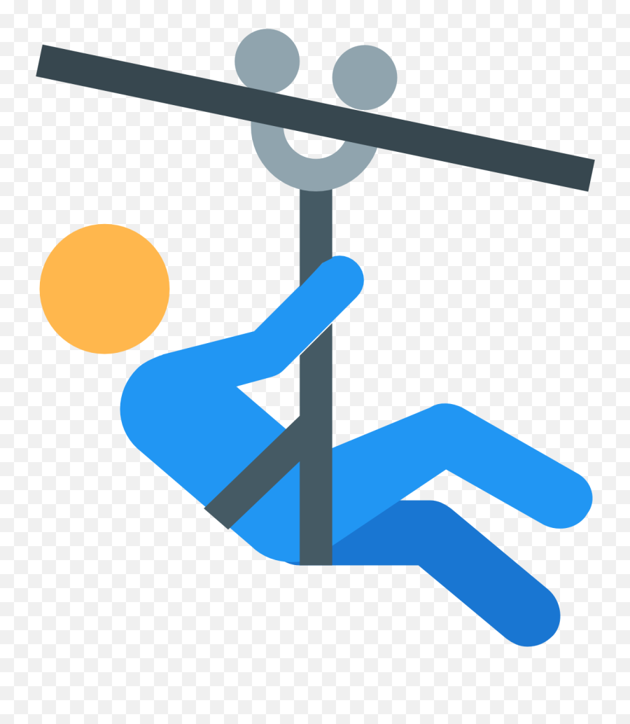 Zip Line Clipart Free For Your Reference Banyumasonline - Zipline Adventure Zipline Free Icon Emoji,Ay Emoji Png