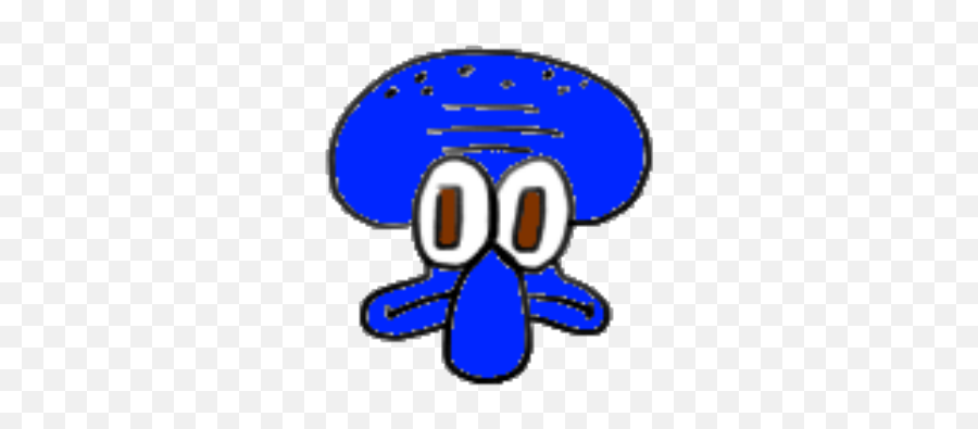 Blue Squidward - Roblox Squidward Earth Emoji,Squidward Text Emoticon