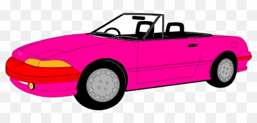Driving Clipart Pink Car Driving Pink - Transparent Background Pink Car Clipart Emoji,Sports Car Emoji