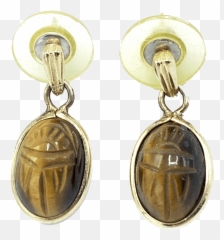 Eye Scarab Earrings - Solid Emoji,Emotion For Men Pierre Cardin