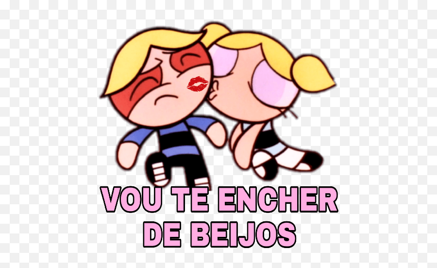 As Figurinhas Mais Apaixonadas - Rowdyruff Boys Boomer And Bubbles Emoji,Carinha.de.apaixonada Emoticon