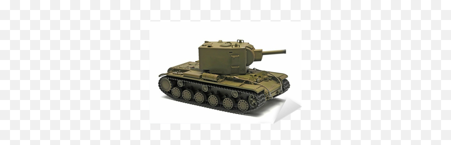 Scale Model Soviet Tank Kv - 2 Sticker U2022 Pixers We Live Kv 2 Emoji,Russian Tank Emoticon