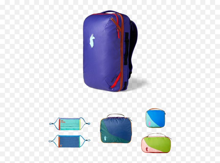 Allpa 28l Travel Pack - Vertical Emoji,Mixed Emotions Grab Bag
