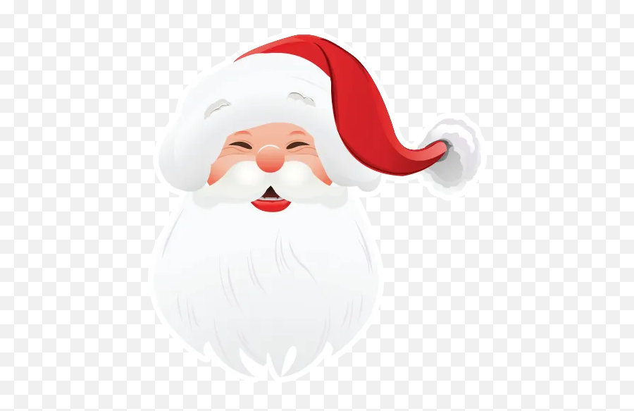 Santa Claus By Marcos Soft - Sticker Maker For Whatsapp Emoji,Christmas Emojis White Santa