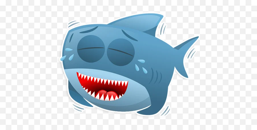 Telegram Sticker U200d From Antiland Shark Pack Emoji,Shark Emojicon