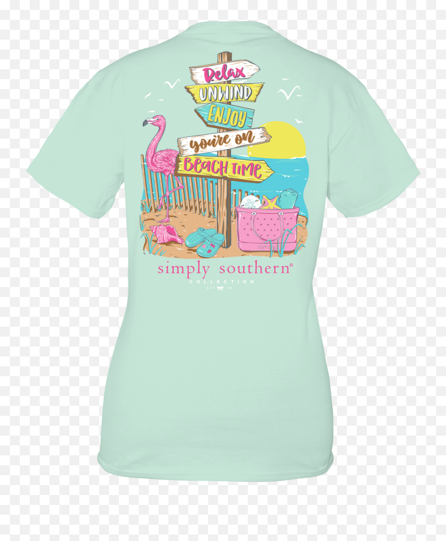 Simply Southern Tees Monogram Market Emoji,Enjoy Beach Emoji