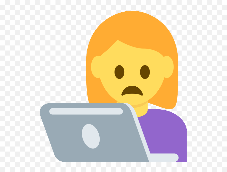Woman Technologist Emoji Meaning - Woman With Computer Emoji,Computer Emoji