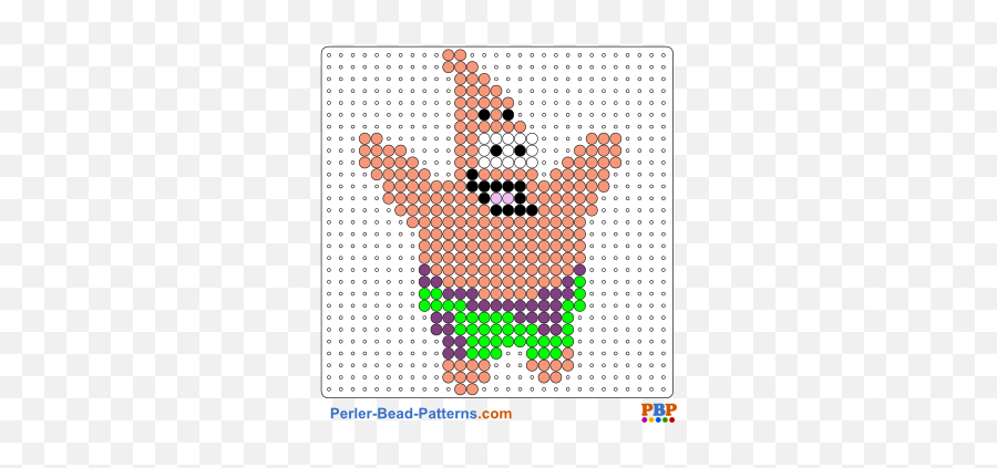 Patrick Perler Bead Pattern Download A Great Collection Of - Patrick Perler Bead Pattern Emoji,Emoji Fuse Beads