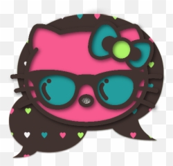 Go Sms Pro Hello Kitty U2013 Dengan - Dot Emoji,Hello Kitty Emoji For Iphone