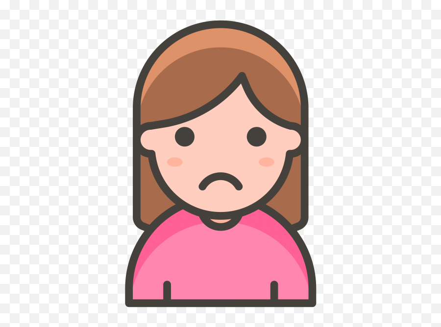 Woman Frowning Emoji Clipart - Full Size Clipart 2645224 Woman Astronaut Icon Png,Bald Emoji
