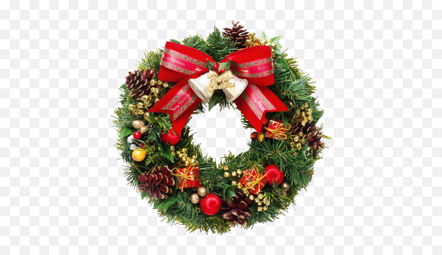 Am I The Only One Who Hates Kitschy Christmas Decorations - Christmas Wreath High Resolution Emoji,Christmas Songs With Emojis
