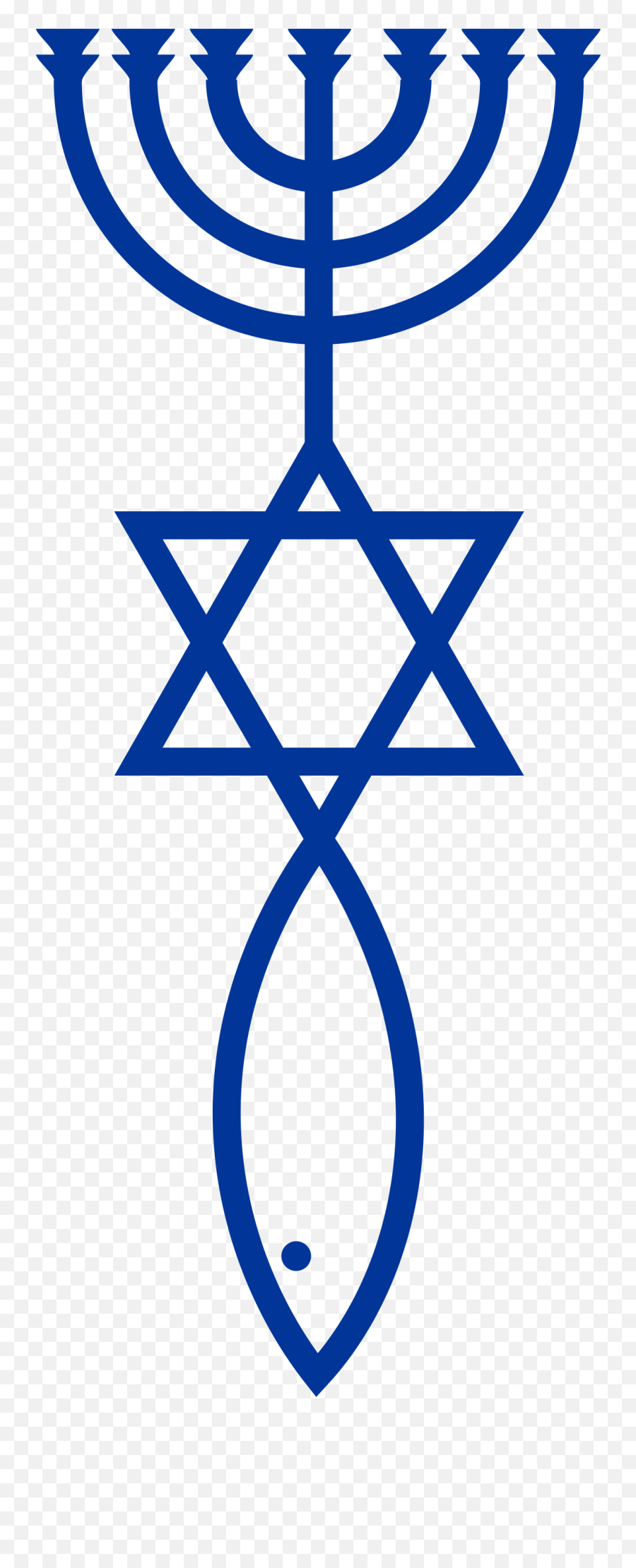 This Image Rendered As In Other Widths Png Messianic - Messianic Symbol Emoji,Hazard Symbol Emoji