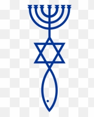 This Image Rendered As In Other Widths Png Messianic - Messianic Symbol Emoji,Hazard Symbol Emoji