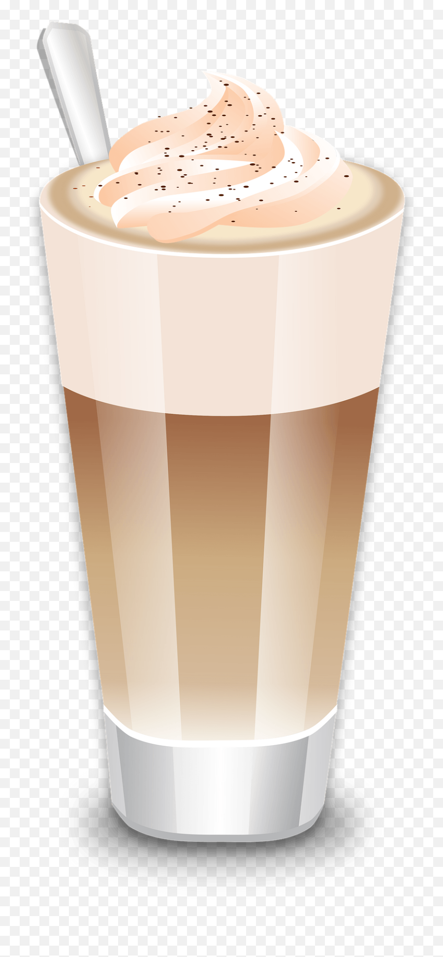 Milkshake Clipart - Cafe Latte Icon Png Emoji,Milkshake Emoji