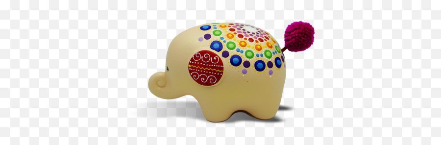 Emotion Elephant - Dot Emoji,Elepahnt Model Emotion