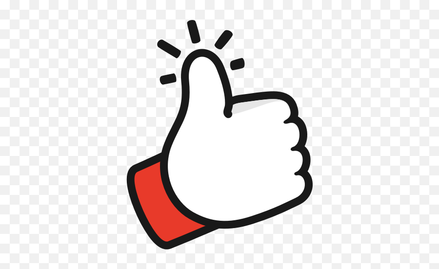 Gesture Like Thumbs Up Icon - Icon Like Youtube Png Emoji,Thumbs Up Emoji Text