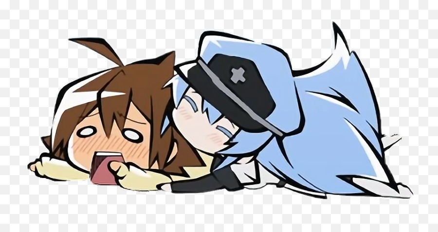 Esdeath Tatsumi Sticker - Esdeath And Tatsumi Chibi Emoji,Akame Ga Kill Emojis