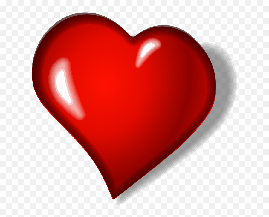 Red Heart Png Transparent Cartoon - Girly Emoji,Connected Heart Emoji