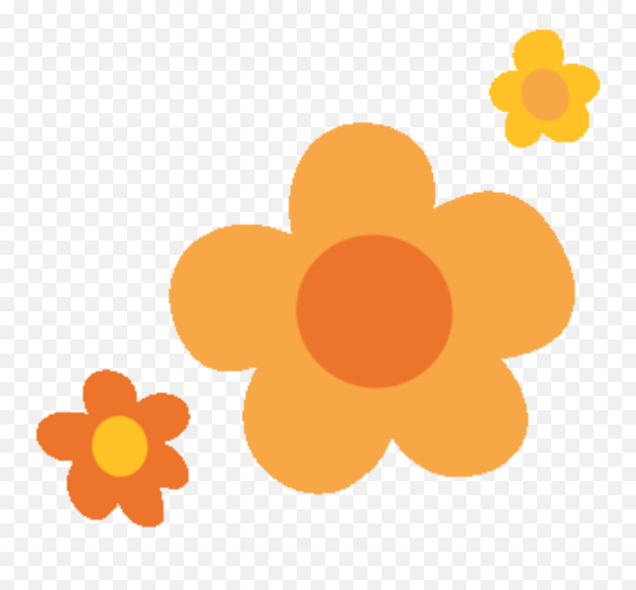 Vsco - Groovy Flower Emoji,Emojis With Flowers In Beach Background
