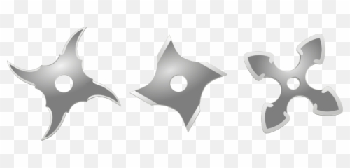 Free Ninjas Katana Vectors - Ninja Weapon Clip Art Emoji,Japanese Emoticon Throws Arms