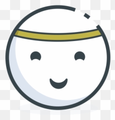 Icono Emo Emoticon Emoji Feliz Sonrisa Satisfecho - Happy,Emoticon Sonrisa Grande