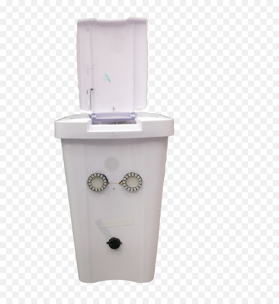 Interactive Garbage Can - Waste Container Lid Emoji,Emotion Servo Motor