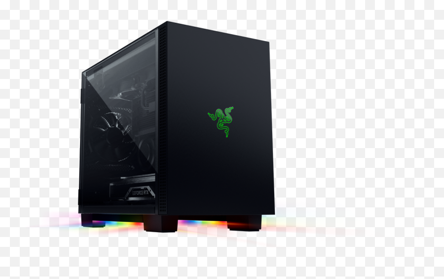 Watch Us Check Out And Build A Pc Out Of Razeru0027s New Mini - Razer Tomahawk M1 Png Emoji,3ds Emojis For Pc