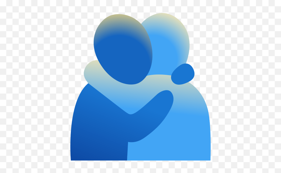 Pessoas A Abraçarem - Se Hugging Emoji,Coração Amarelo Emoticon