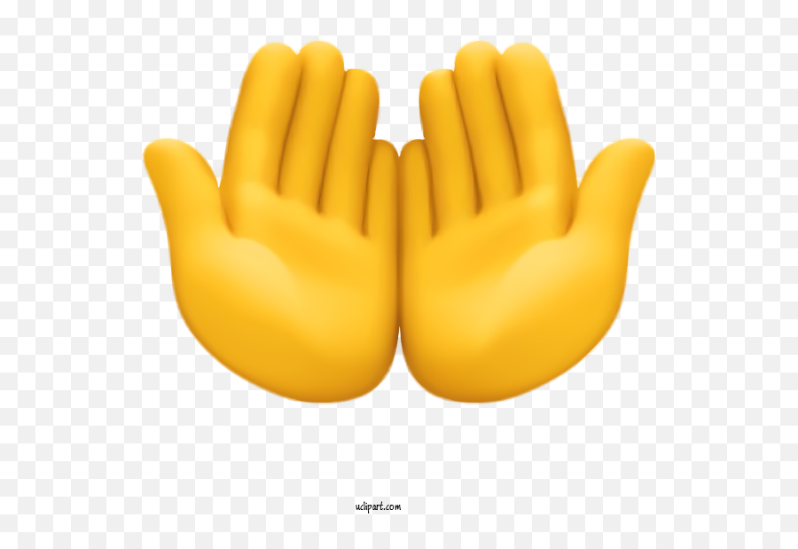 Holidays Yellow Personal Protective - Happy Emoji,Palms Up Emoji