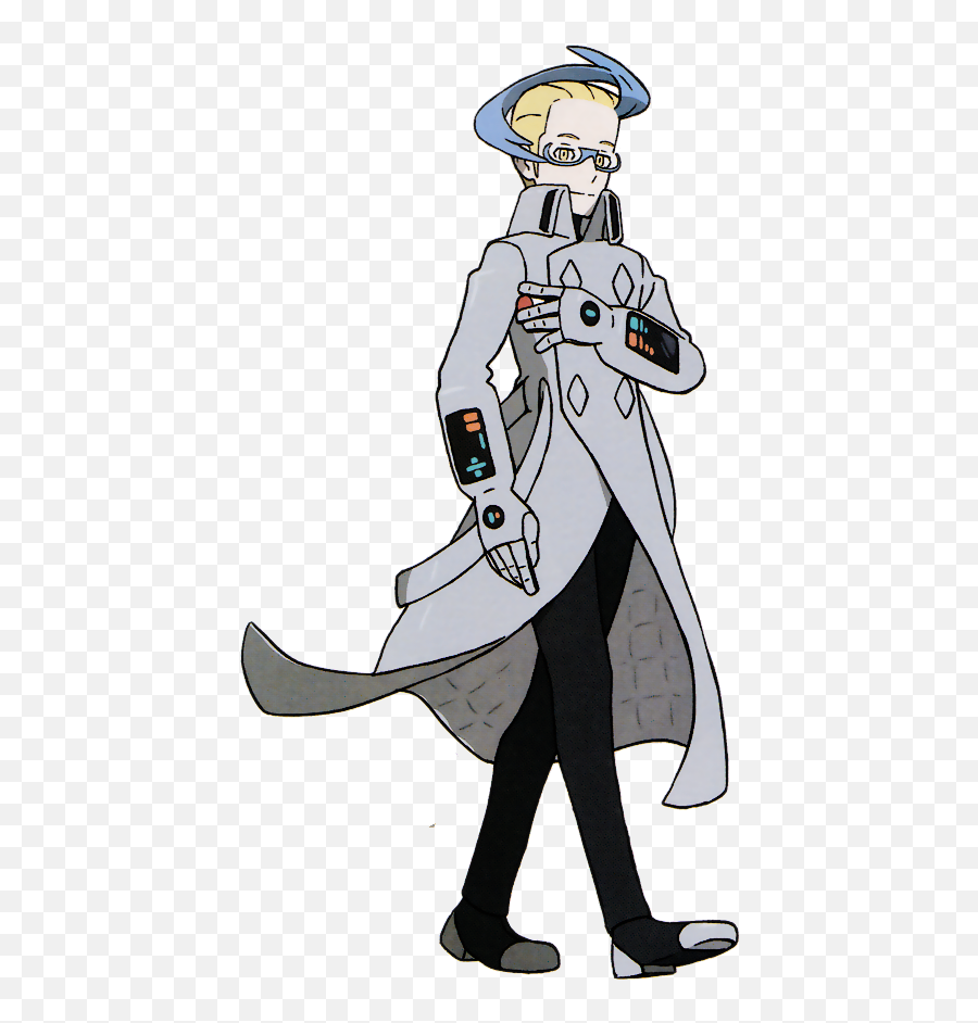 Colress - Colress Pokemon Emoji,Telekenisis Shattering Glass Emotion