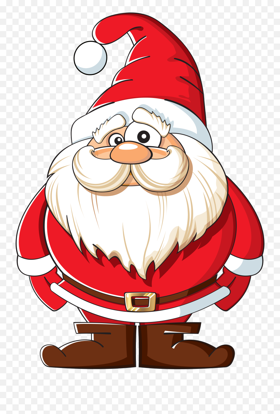 Santa Ideas About Free Christmas Clip - Clip Art Santa Emoji,Garden Gnome Emoji