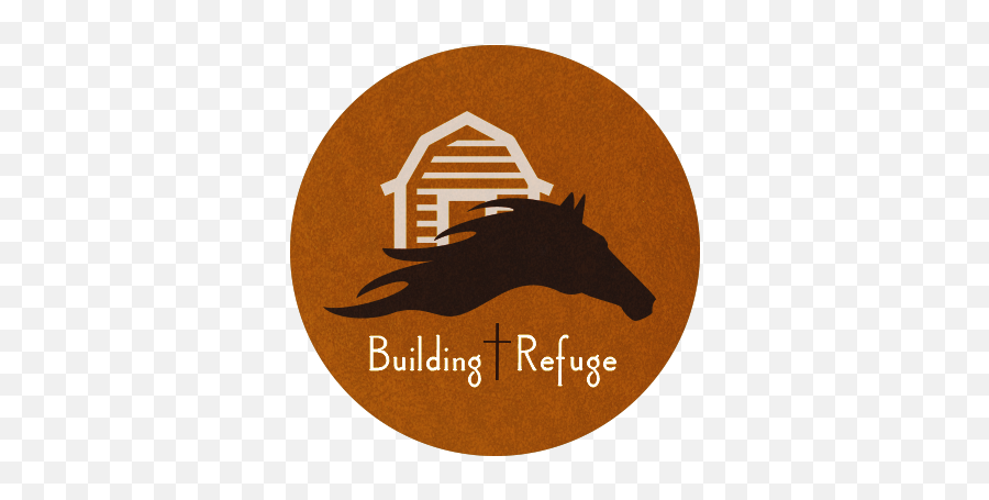 Refuge Ranch Building Refuge Emoji,Praying Horse Emoticon