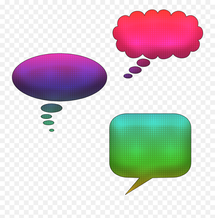 Free Photo Pow Speech Bubbles Halftone - Dot Emoji,Thought Bubble Emoji