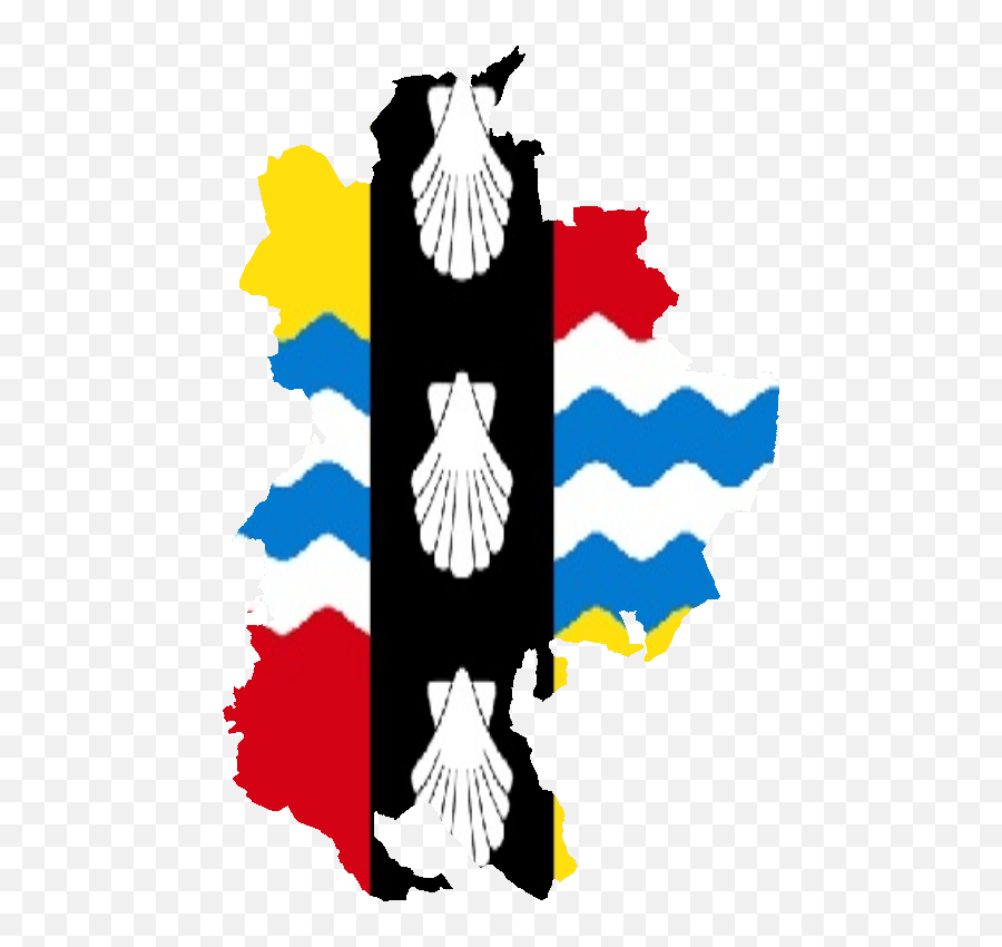 Bedfordshire British County Flags - Vertical Emoji,Welsh Flag Emoji