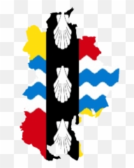 Bedfordshire British County Flags - Vertical Emoji,Welsh Flag Emoji