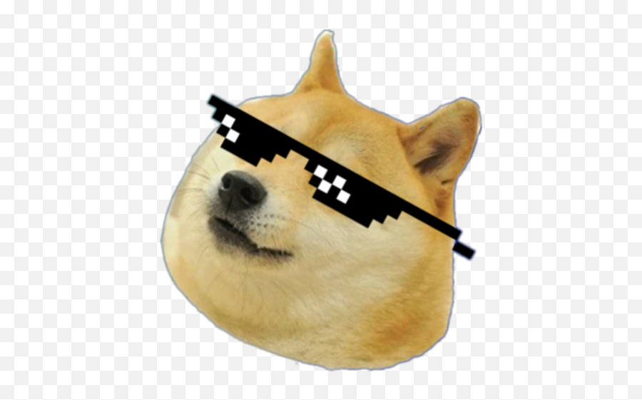 Mlg Doge Sticker - Doge Transparent Background Emoji,Doge Emoji