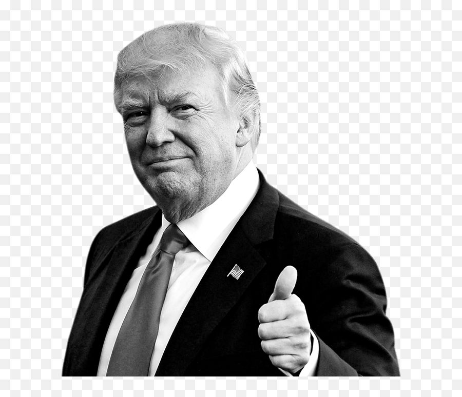 Trump Thumbs Up Png - News Broadcasters Association Emoji,Black Thumbs Up Emoji