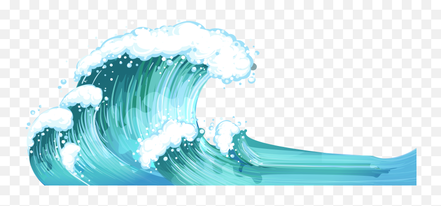Free Transparent Wave Gif Download Free Clip Art Free Clip - Cartoon Wave Transparent Background Emoji,Tsunami Emoji