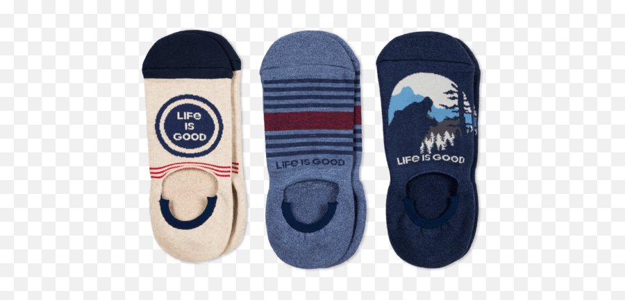 Sale 3 - Pack Menu0027s Life Is Good Bear Cushioned Invisible No Unisex Emoji,Where Can I Buy Emoji Slippers